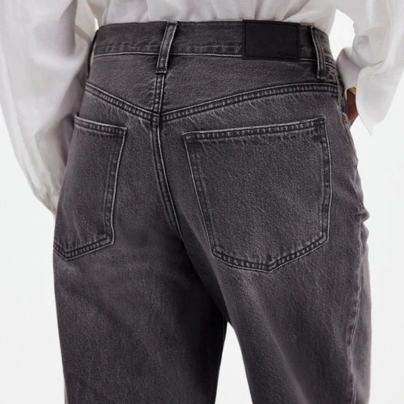 MADEWELL Petite Superwide Leg Jeans In Kingswood Wash - Picture 7 of 10